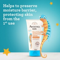 Aveeno Kids Face & Body Moisturising Lotion 150ml