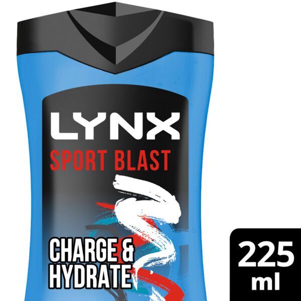 Lynx Sport Blast Shower Gel 225ml