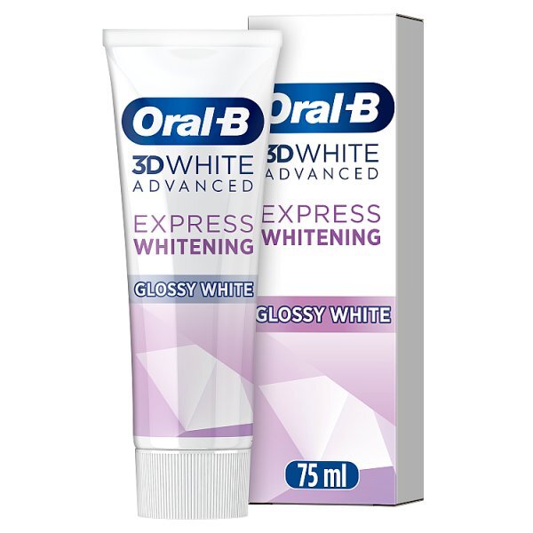 Oral-B Express Whitening Glossy White Toothpaste 75ml