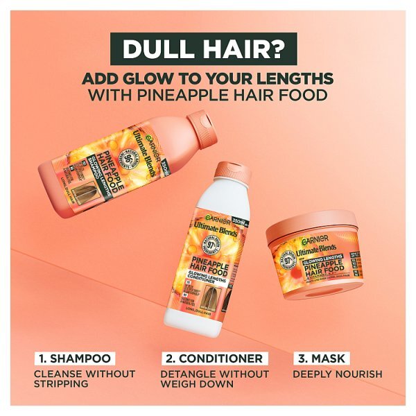 Garnier Ultimate Blends Hair Food Pineapple Shampoo 350ml