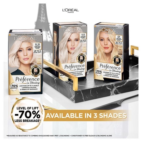 Preference Blondissimes 01 Lightest Natural Blonde Hair Dye