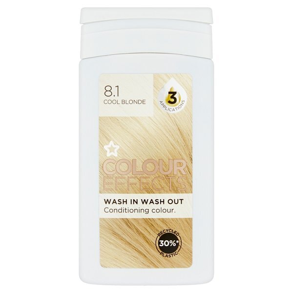 Superdrug Colour Effects Wash In Hair Dye Cool Blonde