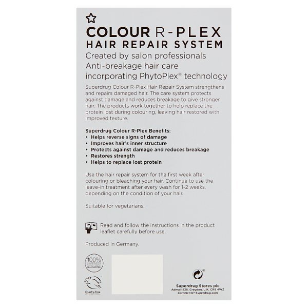 Superdrug R-Plex Hair Repair System Treatment Kit