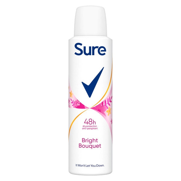 Sure Women Bright Bouquet Anti-Perspirant Aerosol 150ml