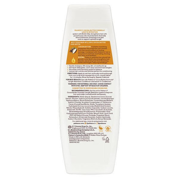Palmer's Biotin Length Retention Shampoo 400ml