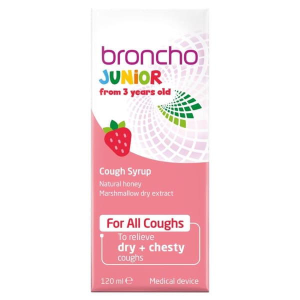 Buttercup Bronchostop Junior Cough Syrup 120ml