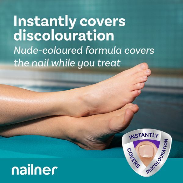 Nailner Active Cover Nail Fungus Treatment Natural Nude