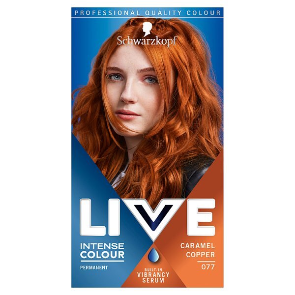 Live Colour  Caramel Copper 077