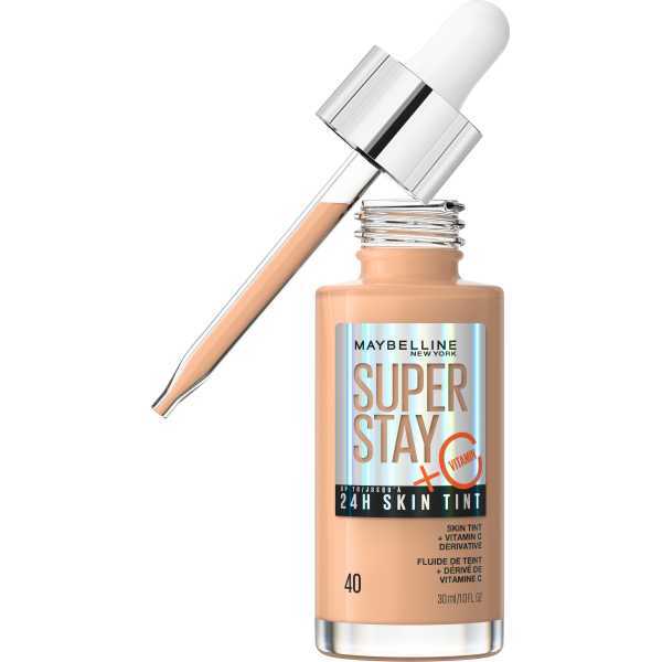 Maybelline Super Stay 24H Foundation + Vitamin C*-Shade 40