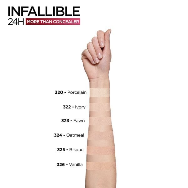 L'Oréal Paris Infallible 24H More Than Concealer 323