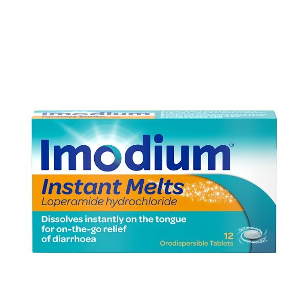 Imodium Instant Melts - 12 Melt in the Mouth Tablets