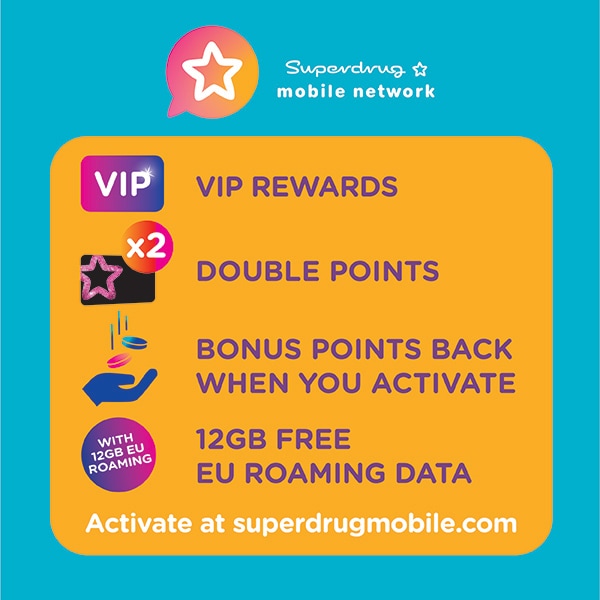 Superdrug Mobile SIM card