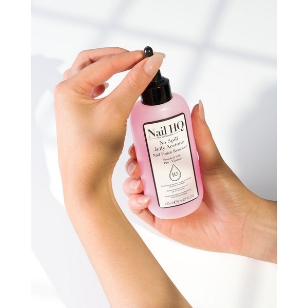 Nail HQ No Spill Jelly Acetone Nail Polish Remover 125ml