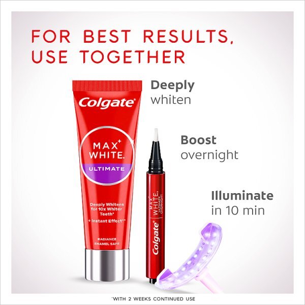 Colgate Max White LED Whitening Kit