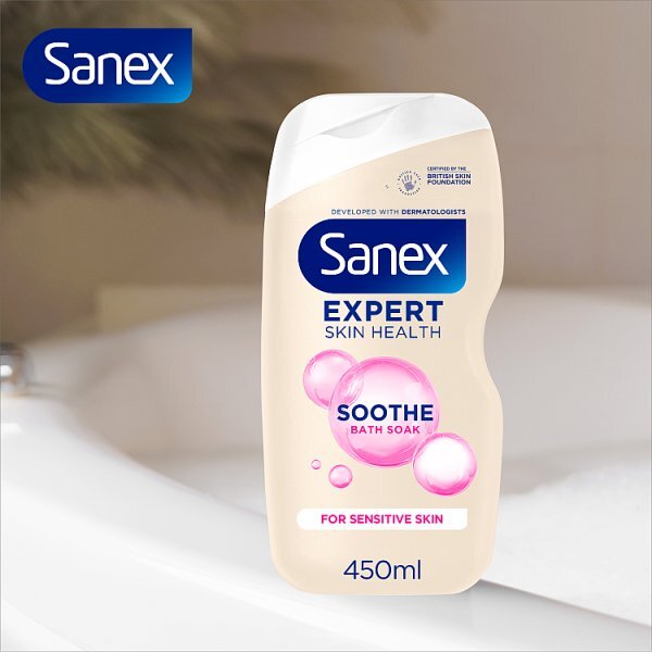 Sanex Expert Skin Health Soothing Bath Soak 450ml