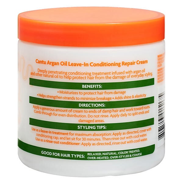Cantu Argan Oil Leave-In Conditioning Repair Cream 453g