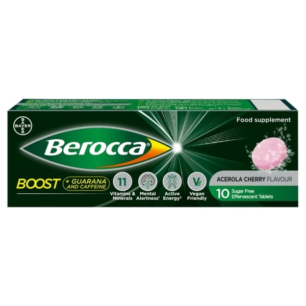 Berocca Boost Energy Vitamin Effervescent 10 Tablets