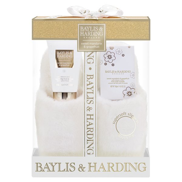 Baylis & Harding Sweet Mandarin & Grapefruit Slipper Set