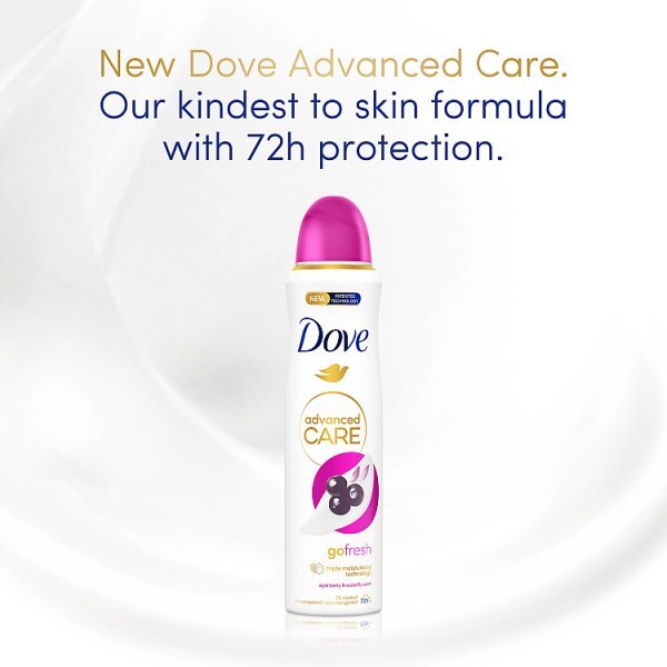 Dove Advanced Care Açaí Berry Anti-perspirant Deodorant Aerosol 150 ml