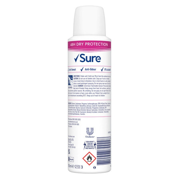 Sure Women Bright Bouquet Anti-Perspirant Aerosol 150ml