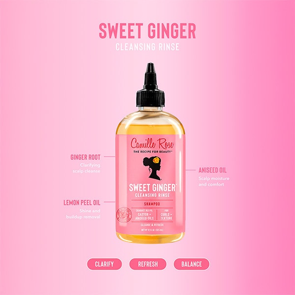 Camille Rose Sweet Ginger Cleansing Rinse 350ml