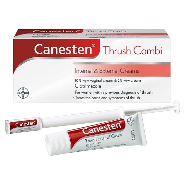 Canesten Thrush Internal & External Cream Combi