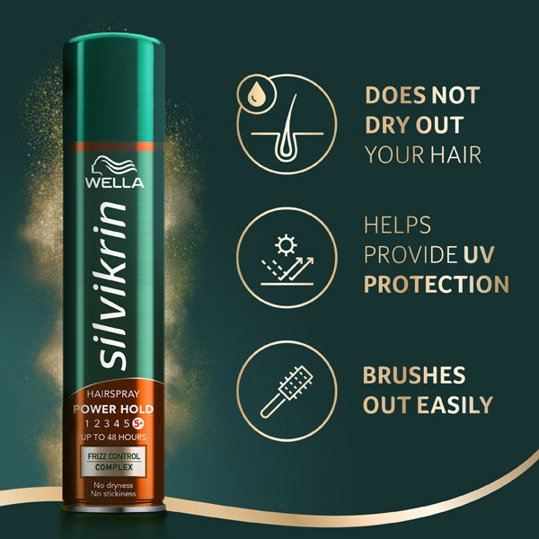 Wella Silvikrin Power Hold Hairspray 75ml