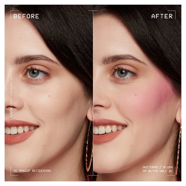 NYX Professional Makeup Buttermelt Blush My Butta Half