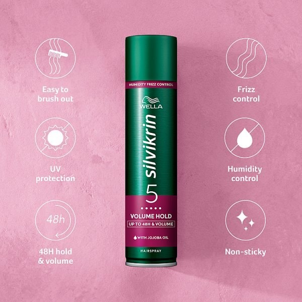 Wella Silvikrin Voluminous Hold Hairspray, 400 ml