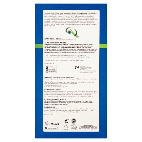 ProCare Kids 6+ Electric Toothbrush And Toothpaste Gift Set