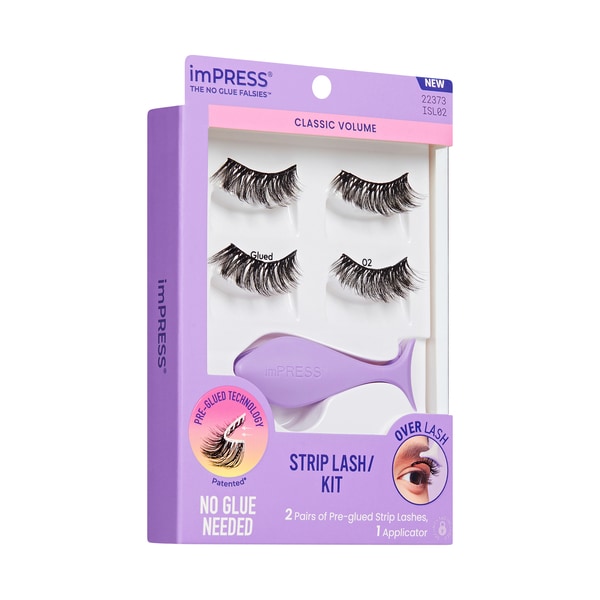 Kiss Impress No Glue Strip Lash 02
