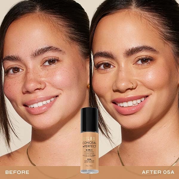 Conceal + Perfect 2 in 1 Foundation 05A Natural Beige 30ml