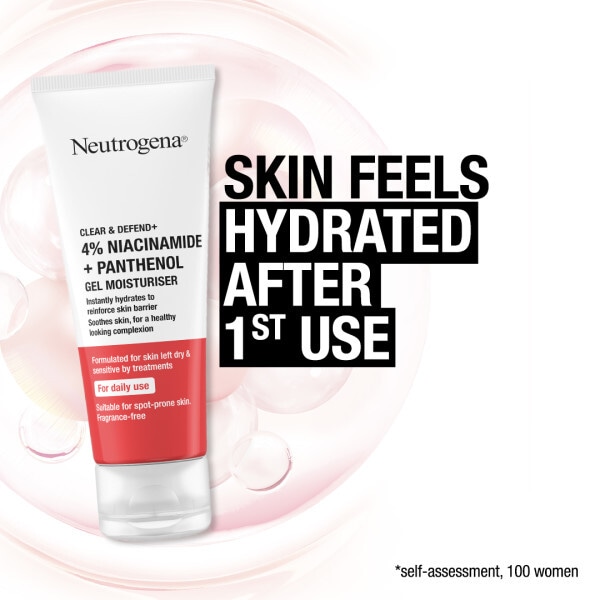 Neutrogena® Clear & Defend+ Gel Moisturiser 50Ml