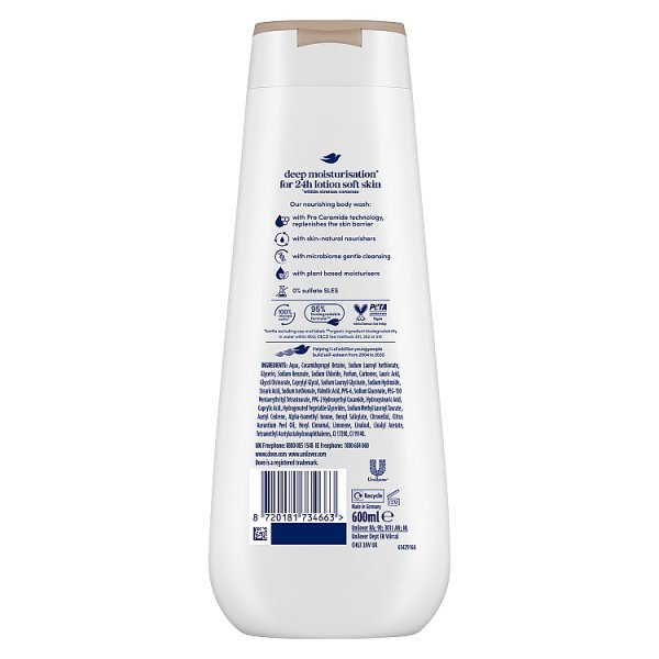 Dove Bw Nourishing Silk 600Ml