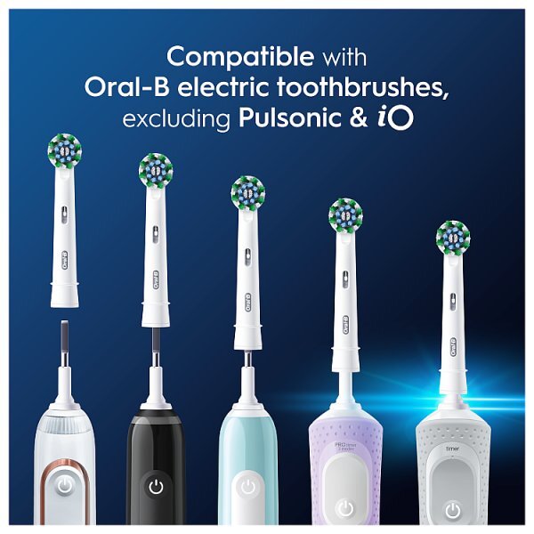 Oral-B Pro Cross Action Toothbrush Heads 8 Pack