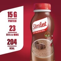 SlimFast Protein Chunky Chocolate Flavour Shakes 6x325ml