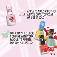 Rimmel Nail Nurse 2In1 Base Coat & Strengthener 12Ml