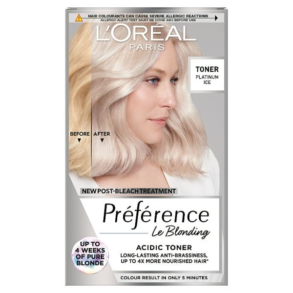 L'Oréal Paris Preference Le Blonding Acidic Toner Platinum Ice