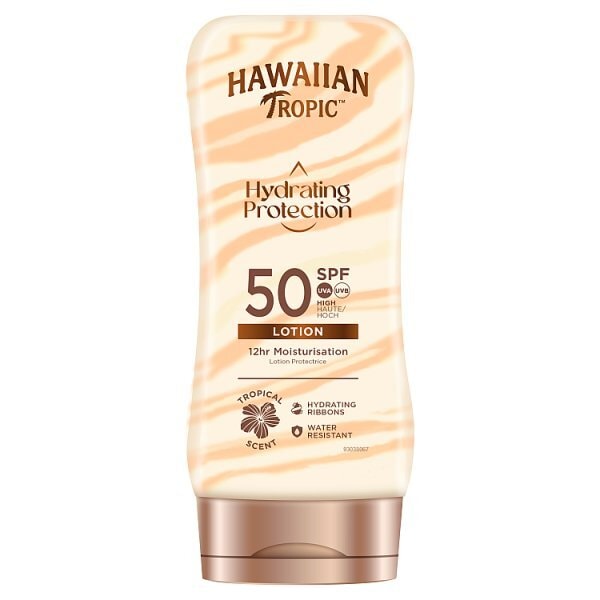 Hawaiian Tropic Hydrating Sunscreen Lotion SPF 50 180ml