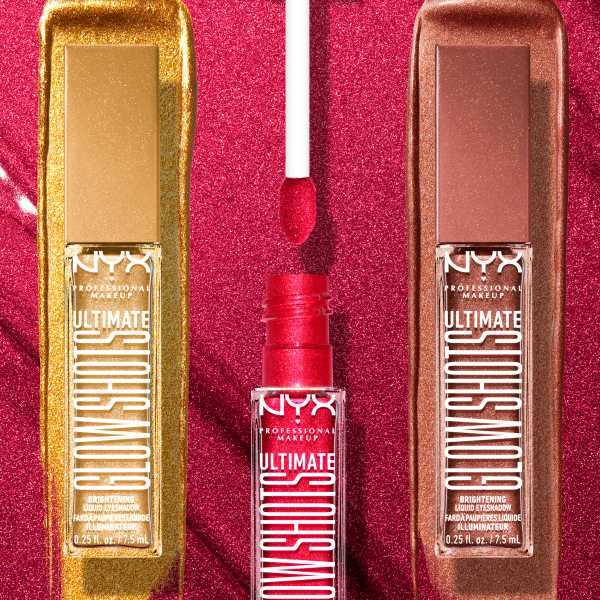 NYX Professional Makeup Liquid Eyeshadow Strawberry Stacked