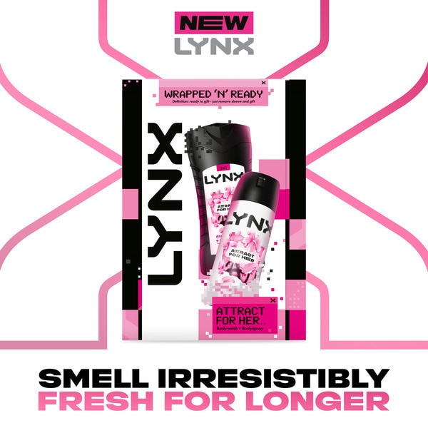 Lynx Attract For Her Body Care Duo Gift Set