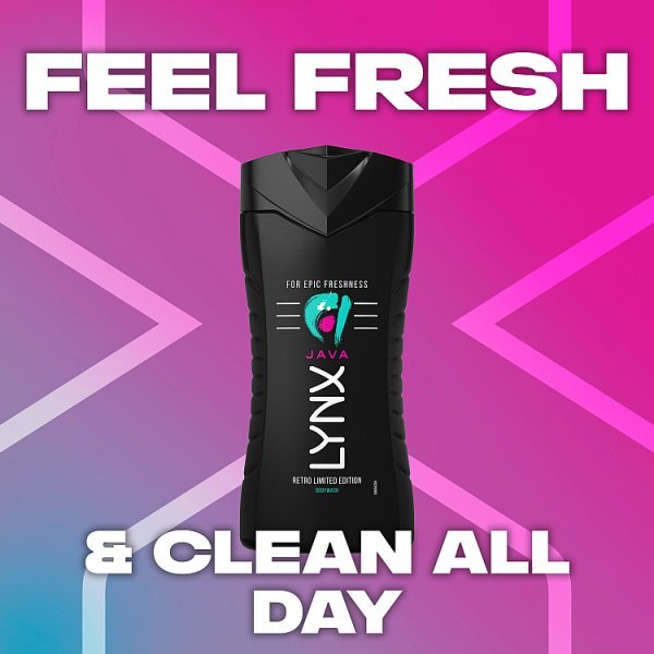 DNR Lynx Bodywash Shower Gel Java 225ml