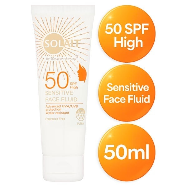 Solait Sensitive Face Fluid SPF50 50ml