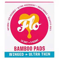 Flo Bamboo Pad Pack (Combo: 10 Day + 5 Night)