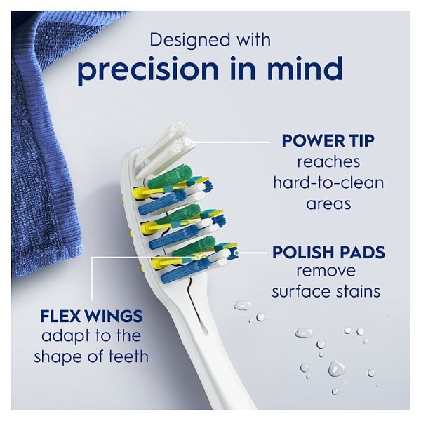 Oral-B Pro-3D White Pulsar Battery-Powered Toothbrush x 2