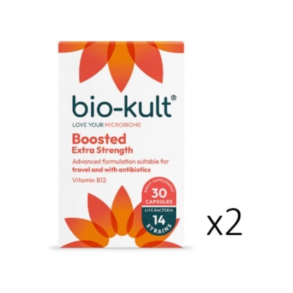 Bio-Kult Probiotics Boosted Extra Strength Gut Supp Bundle