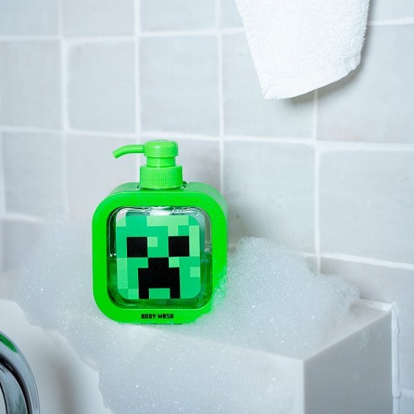 Minecraft Body Wash 340ml Kids Bath & Body Gift