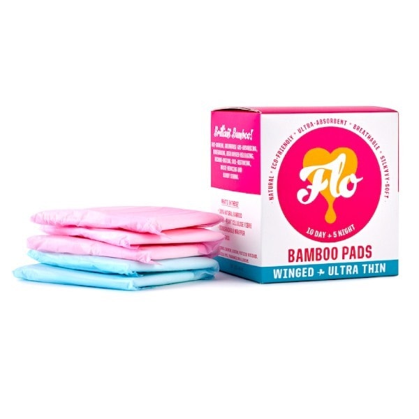 Flo Bamboo Pad Pack (Combo: 10 Day + 5 Night)