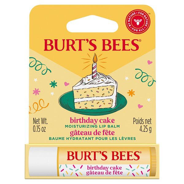 BurtS Bees Birthday Cake Lip Balm, 4.25G