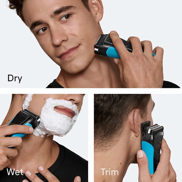 Braun Series 3+ Electric Shaver For Men, 3040S